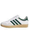 adidas Mixte Hoops 4.0 Shoes Chaussures, FTWR White/Collegiate Green/Gum 3, 41 1/3 EU