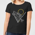 Harry Potter Lupin Women's T-Shirt - Black - XL