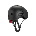 Scoot &amp; Ride - Cykelhjälm, 51-55 cm - Black