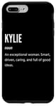 Coque pour iPhone 7 Plus/8 Plus Kylie Gifts Nom une femme exceptionnelle