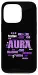 iPhone 13 Pro Purple Max Aura Purple Color Graphic Case