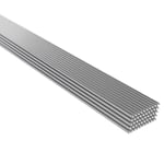 50pcs 2*500mm Baguette de Soudure Aluminium basse température Al souder Rod Pas besoin de poudre de soudure