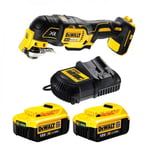 Dewalt MULTIKUTTER 18V XR OSCILLERENDE, 4,0 AH Komplett