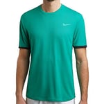 Nike M NKCT Dry Top SS Clrblk T-Shirt Homme, Lucid Green/Oil Grey/Oil Green, FR : S (Taille Fabricant : S)