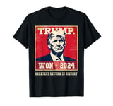 Winner TRUMP Vance WON GREATEST RETURN IN HISTORY Comeback T-Shirt