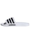 adidas Unisex Adilette Shower Slides Slide, Ftwbla Negbás White, 5 UK