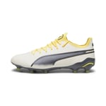 Puma Mens KING ULTIMATE FG/AG Football Boots - White - Size UK 13