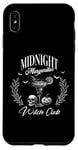 Coque pour iPhone XS Max Margarita pour la fête d'Halloween du Midnight Margaritas Witch Club