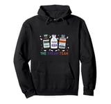 The Dream Team Retro Groovy B52 Nurse Medical Nursing Psych Pullover Hoodie