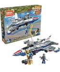 Fighter Jet plane Building Set Mega Construx Bricks Plane build Kit 221 Piece