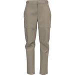 Fjallraven 14200169-118 Abisko Hike Zip-Off TRS W Pants Women's Fossil Size 42/R