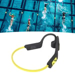 (Yellow)32GB Bone Conduction Swimming Diving Sport Headphones Open Ear Headset