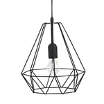 Atmosphera - Suspension filaire Drim noire - métal D25 cm