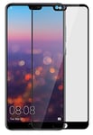 PHONILLICO Verre Trempe Huawei P20 Pro - Film Protection 100% Intégral Bord Noir Ecran Verre Trempe Vitre Ecran Protecteur Anti Rayure sans Bulle d’Air Dureté 9H Ultra Mince Transparent