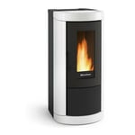 La Nordica Extraflame - Poêle à granulés de bois 8kw blanc - Nordica Extraflame - miettaevoblanc