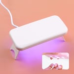 Portable Nail Dryer Mini Manicure Lamp New Nail Art Mouse Light