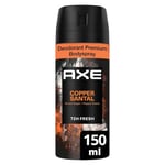 AXE - Déodorant Homme Copper Santal - Collection Prestige - Spray Anti-transpirant - fraîcheur 72h non-stop - parfum bois de santal et poivre - 150ml