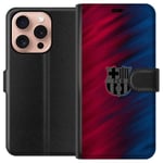 Apple iPhone 16 Pro Plånboksfodral FC Barcelona