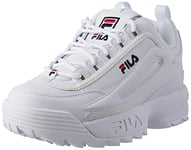 Fila Disruptor Ii Graffiti Womens Shoes Size 10, Color: Pure  White/Grafitti/Red/Fila White