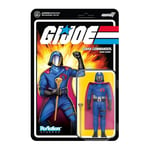 Super 7 Cobra Commander Cape et Sceptre féminin Blanc G.I. Joe Reaction Figure