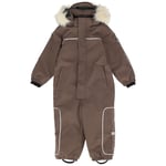 Gullkorn Design Hovden Padded Vinteroverall Dark Brown | Brun | 128 cm