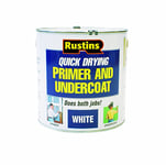 RUSTINS White Primer/Undercoat 2.5ltr