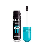 NYX Professional Makeup - Gloss Hydratant Effet Mouillé - Tenue Jusqu'à 12h - Hautement Pigmenté - Fini Brillant - Lip IV Gloss - Teinte : Grape Gushin'