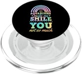 Aquariums Make Me Smile You Not So Much Bohemian Rainbow PopSockets PopGrip for MagSafe