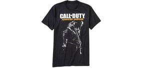 T-shirt Call of Duty Advanced Warfare grand noir unisexe VIDEO GAME MERCHANDISE