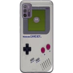 Motorola Moto G10 Genomskinligt Skal Game Boy