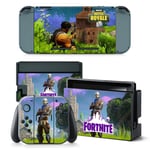 Kit De Autocollants Skin Decal Pour Nintendo Ns Switch Fortnite Console De Jeux Fortnite, T1tn-Switch-5194