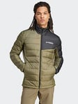 adidas Terrex Mens Mountain Down Jacket -black, Black, Size 2Xl, Men