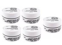 5 X Red One Aqua Hair Wax Full Force Wax - Bright White - Platinum Series