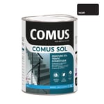 COMUS SOL NOIR 3L Peinture pour sols intérieurs et extérieurs. trafic domestique