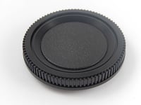 vhbw Bouchon de boîtier compatible avec Pentax K-5II, K-5IIs, K-7, Kameras mit K-Bajonett, K-m, K-R, K-x appareil photo, APRN - plastique, noir