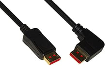 LINK LKCDP18D CÂBLE DE CONNEXION DISPLAYPORT 1.4 8K MT 1.8 CONNECTEUR ANGÉ À DROIT