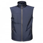 Regatta Gilet Softshell sans manches Homme imperméable, respirant E Coupe-Vent Octagon II Bodywarmers Homme Navy(Seal Grey) FR: 2XL (Taille Fabricant: XXL)