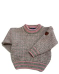 BrÃÂ¥tens Bråtens Islender Sweater Kids - 100% Wool (Rose Pink, 6) 6 Rose Pink