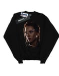 Marvel Mens Avengers Endgame Avenge The Fallen Black Widow Cotton Sweatshirt - L