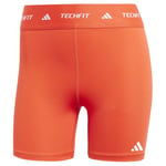 adidas TECHFIT Short Leggings, Cuisses aux femmes, bright red,