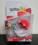 Pokemon Clip 'N' Go - Froakie Figure And Poke Ball