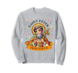 Saint Peter Keys to the Kingdom Catholic Saint for Kids Sweatshirt