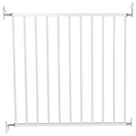 Safetots Stair Gate, Single Panel Metal Gate, White, 72cm - 78.5cm