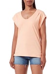 BOSS Women's T-Shirt, Light/Pastel Orange, S