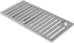 Grille de cheminée 18 x 30 cm - Grille de cheminée en fonte - Pour de nombreuses cheminées et fours - En acier massif - Épaisseur : 0,85 cm - Pas facile à déformer