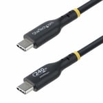 STARTECH USB-C CABLE USB-IF CERTIFIED 240W PD EPR/TYPE-C CHARGER CORD CABL