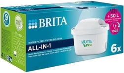 BRITA MAXTRA PRO All-in-1 Water Filter Cartridge 6 Pack (New) - 6