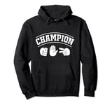 Rock Paper Scissors Champion Pullover Hoodie