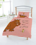 The Gruffalo and Mouse Red & White Kids Bedding Set- Toddler And