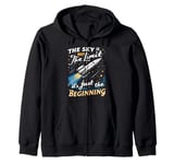 Aerospace Engineer Rocket Science Aerospace Technology Zip Hoodie